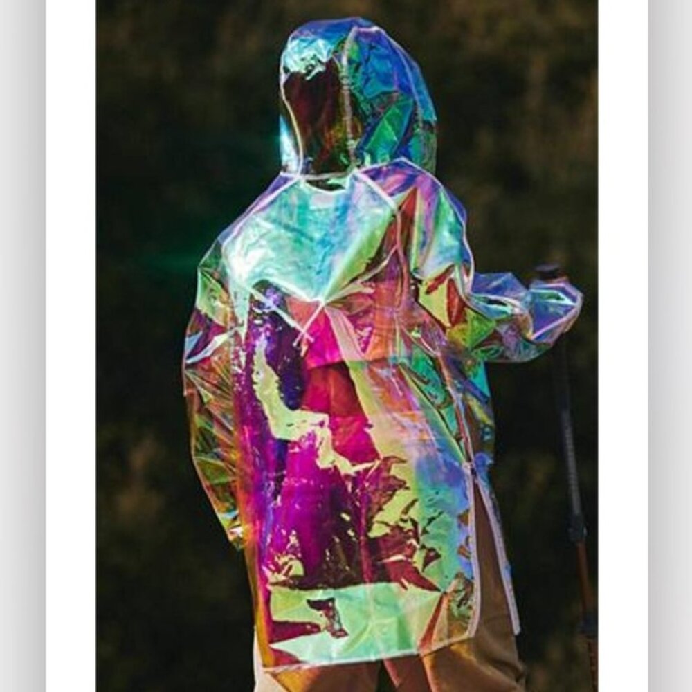 Free People Rain Goddess rain jacket ~ NWT ~ S - Picture 2 of 4